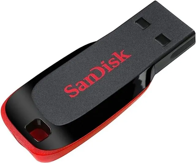 Pendrive Sandisk 16, 32 e 64 Gigas