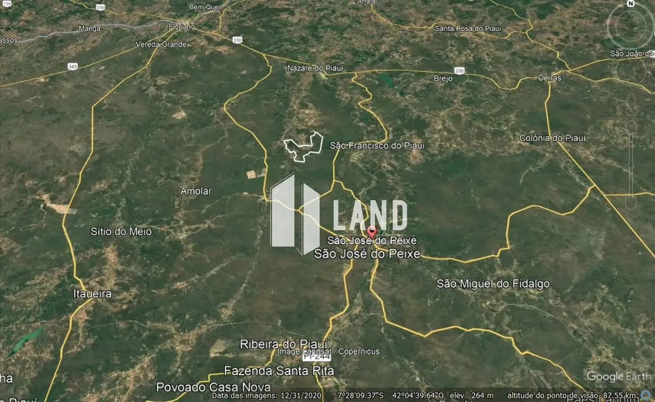 Terreno para plantio em São José do Peixe - PI