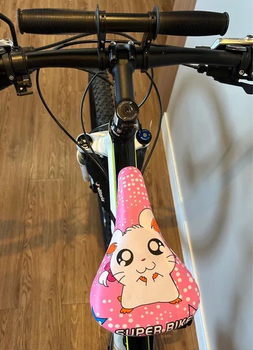 Assento de bicicleta com Guidão para criança. - Foto 2