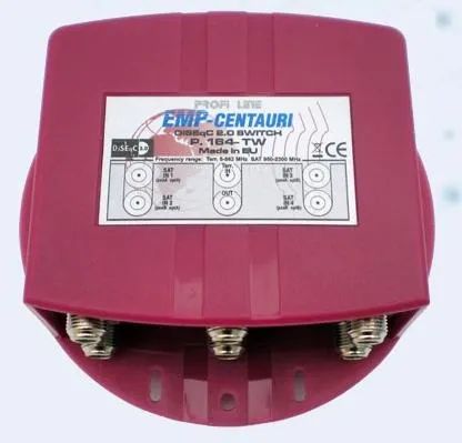 Chave DisEqC 1.0 5x1  Emp Centauri P164 TW - Foto 3