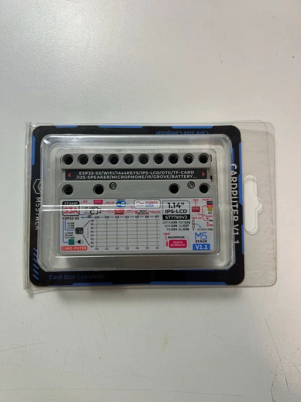 Card Computer Cartão Computador M5 Stamps3 Stack Esp32 Ofc - Foto 2