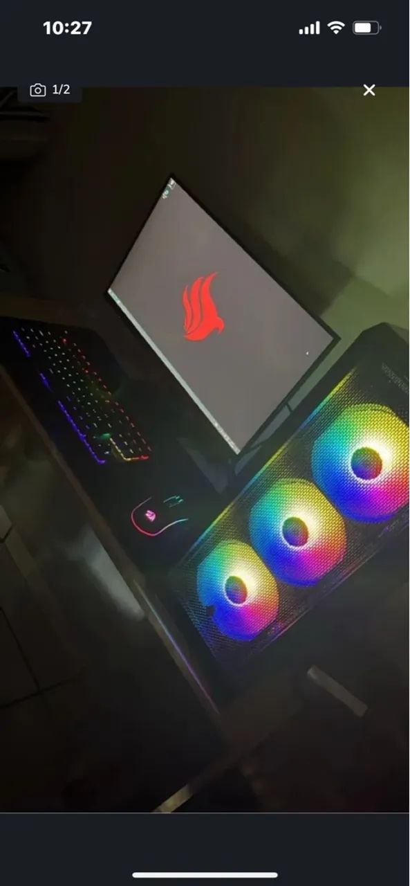 PC gamer completo ?4 meses de uso?