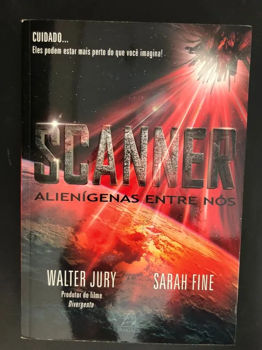 Livro "Scanner - Alienígenas entre nós"