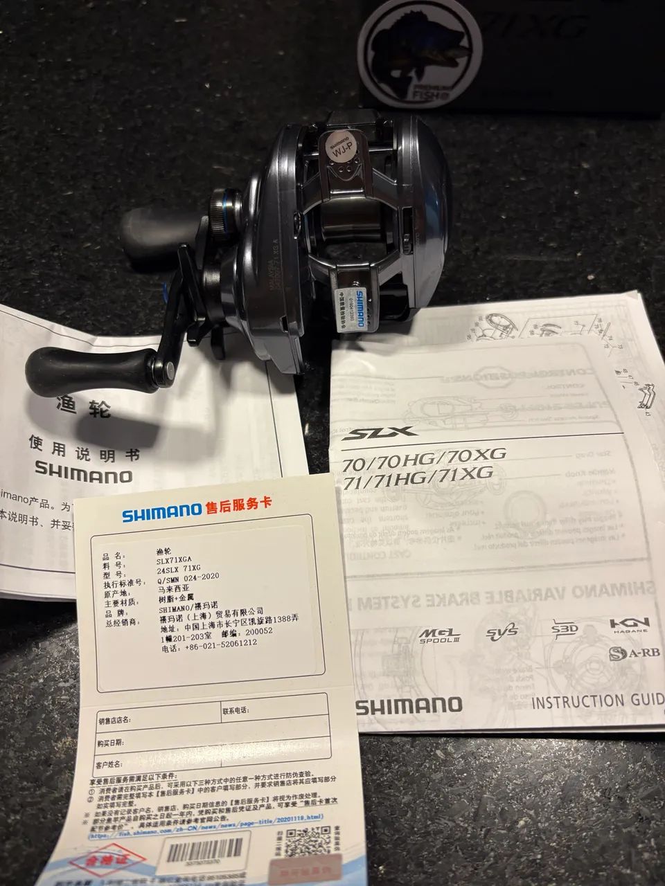 Carretilha shimano slx 71 xg NOVA original - Foto 2