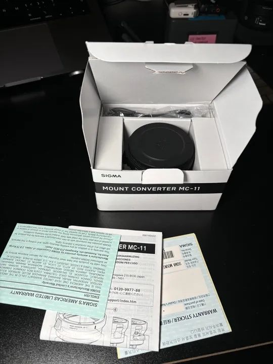 MC -11 sigma - Adaptador de Lentes Canon EF-E para Câmeras Sony E - Foto 3