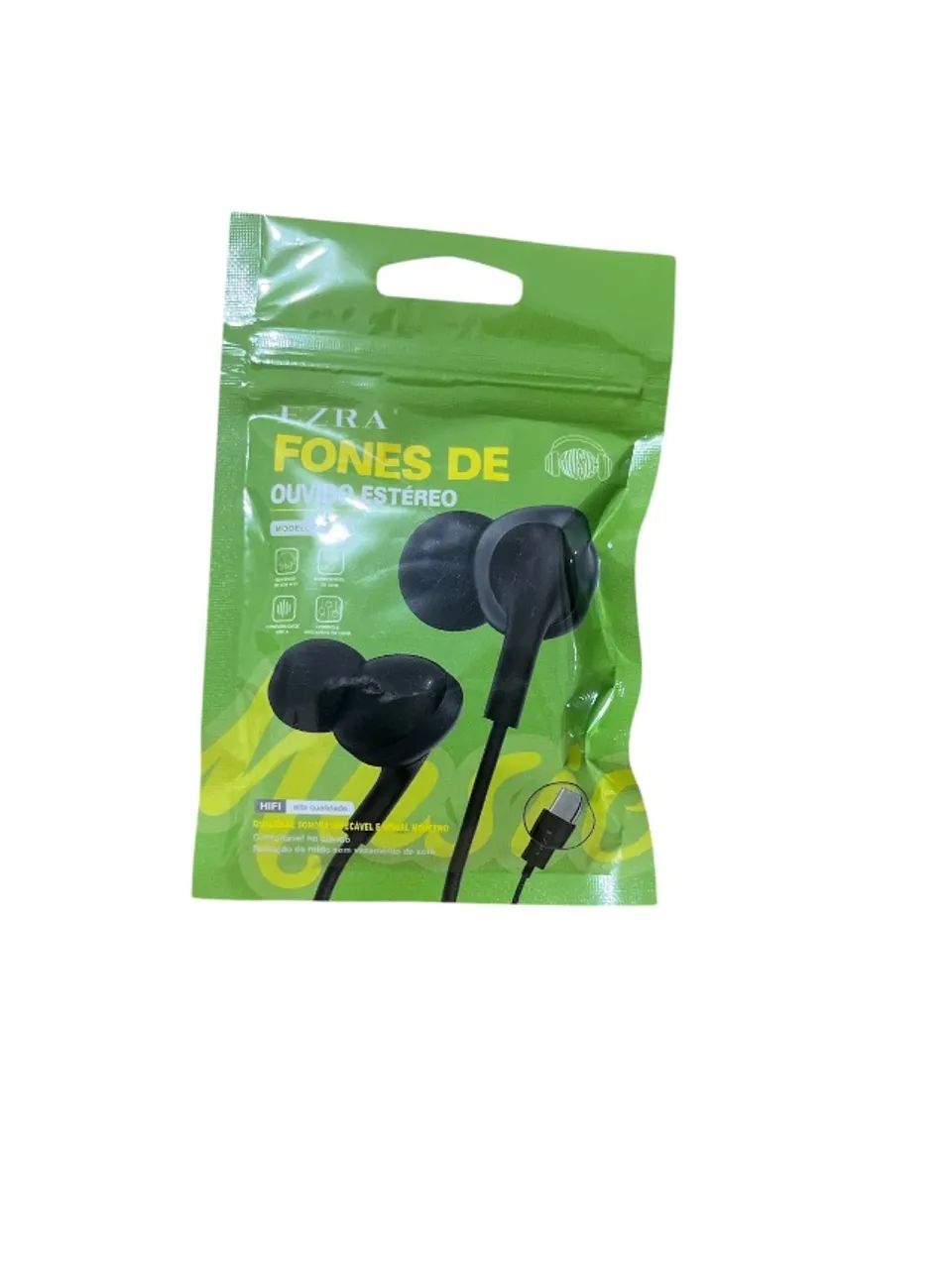 Fones de ouvido Estéreo EZRA