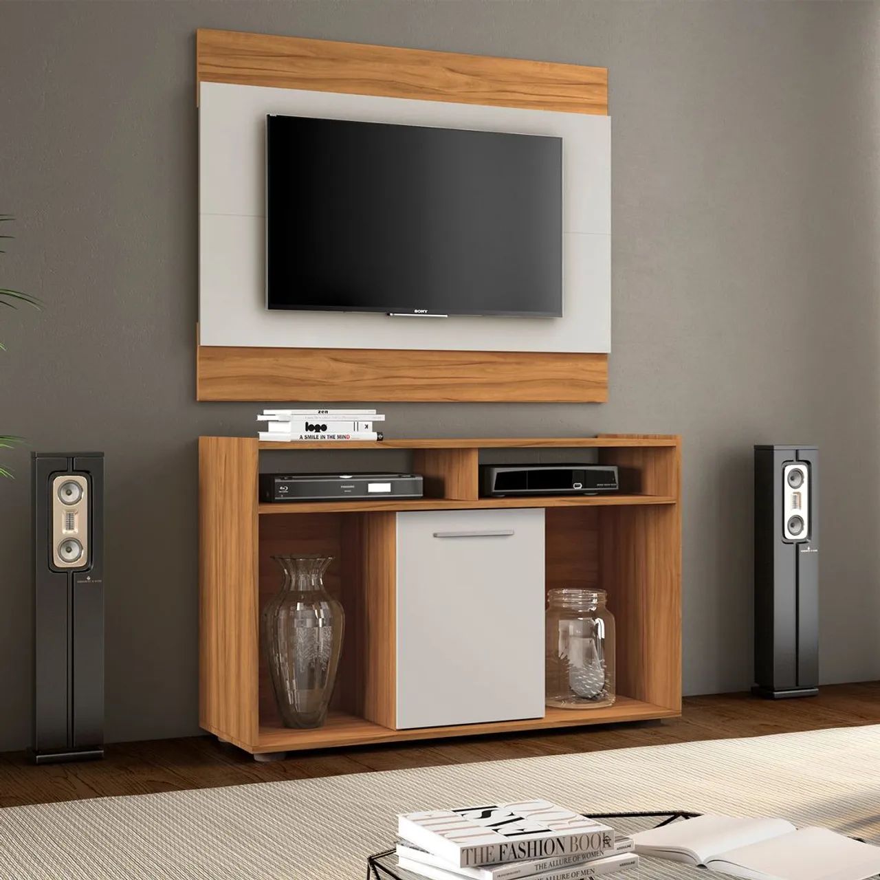 RACK COM PAINEL PARA TVS ATE 42" - Foto 3