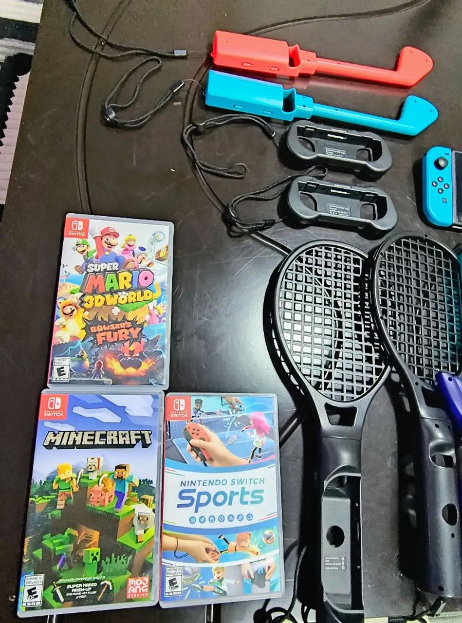 Nintendo switch com acessórios - Dia das Crianças  - Foto 4