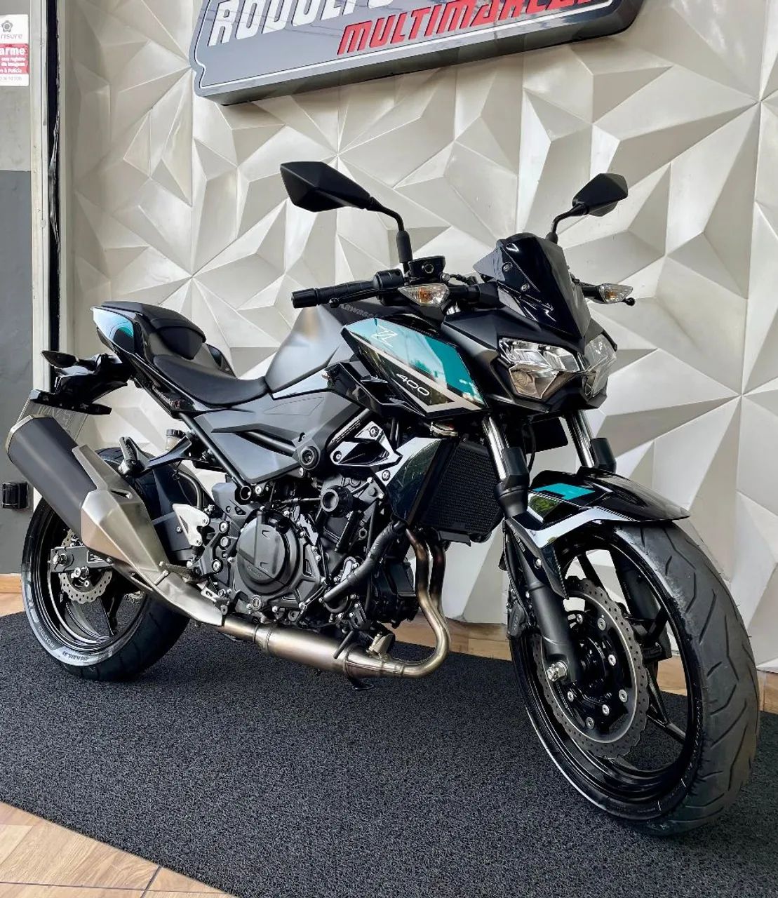 KAWASAKI Z400 ABS 2022 IMPECÁVEL  - Foto 2