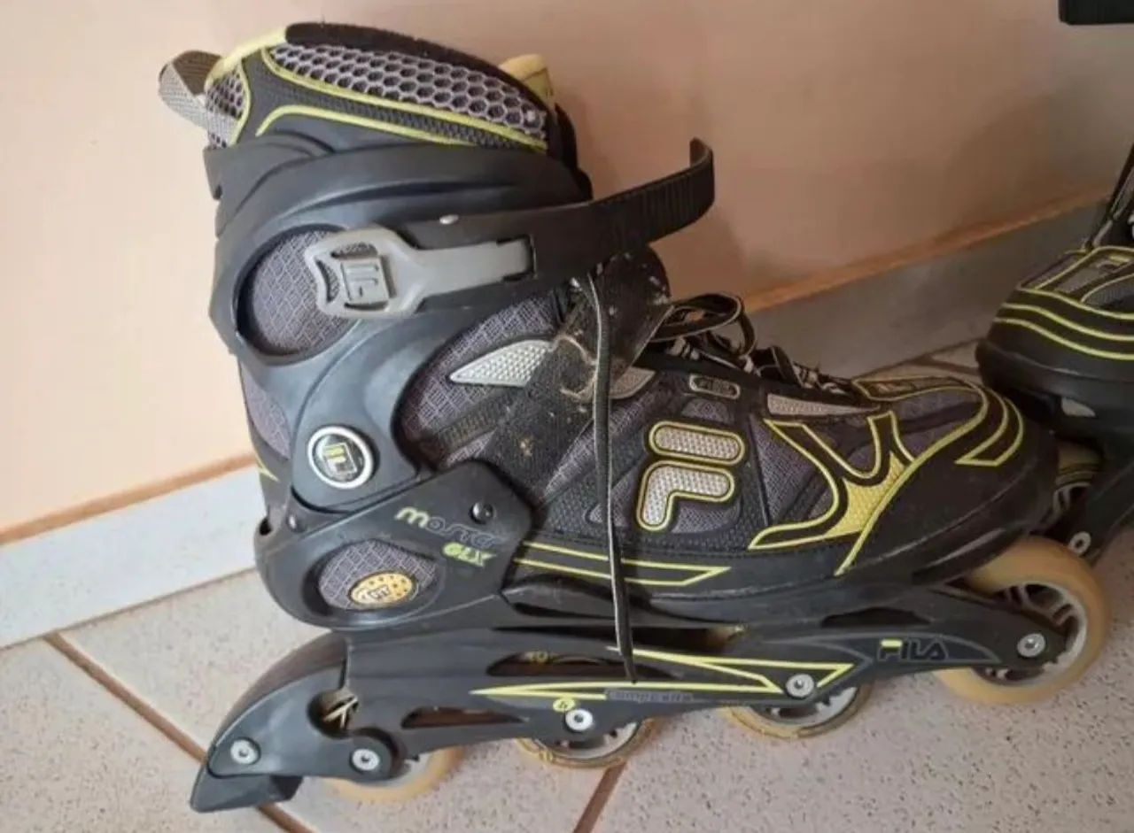 Patins fila tamanho 43 desapegando  - Foto 4