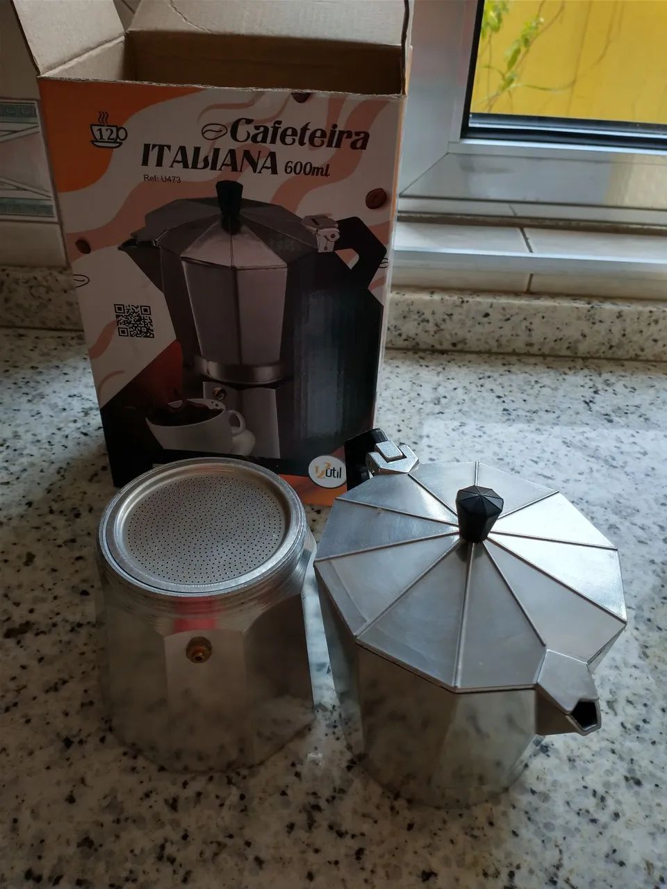 Cafeteira Italiana 600ml - Foto 3