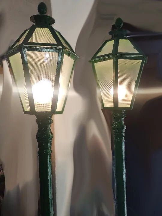 Postes de Jardim de Ferro Fundido 