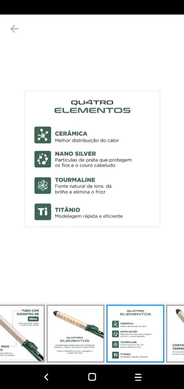 Modelador de Cachos Mondial by Juliette Qu4tro Elementos - Foto 4