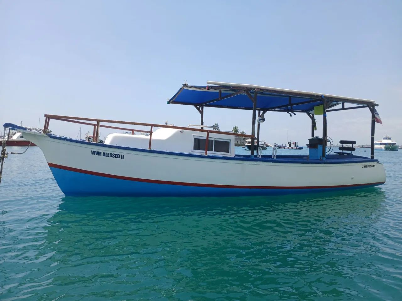 Barco lancha 100% fibra  - Foto 4