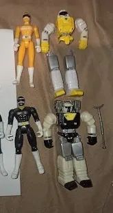 Bonecos Power Rangers no espaço 1994 - Foto 3