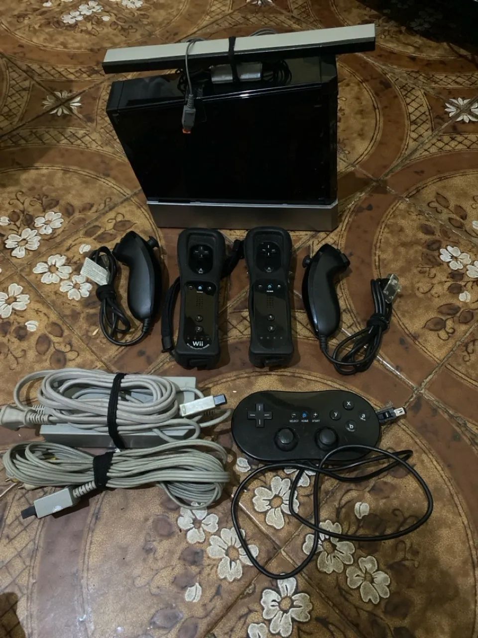 Nintendo Wii Completo + HD 500Gb lotado 