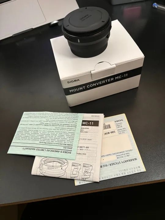 MC -11 sigma - Adaptador de Lentes Canon EF-E para Câmeras Sony E - Foto 2