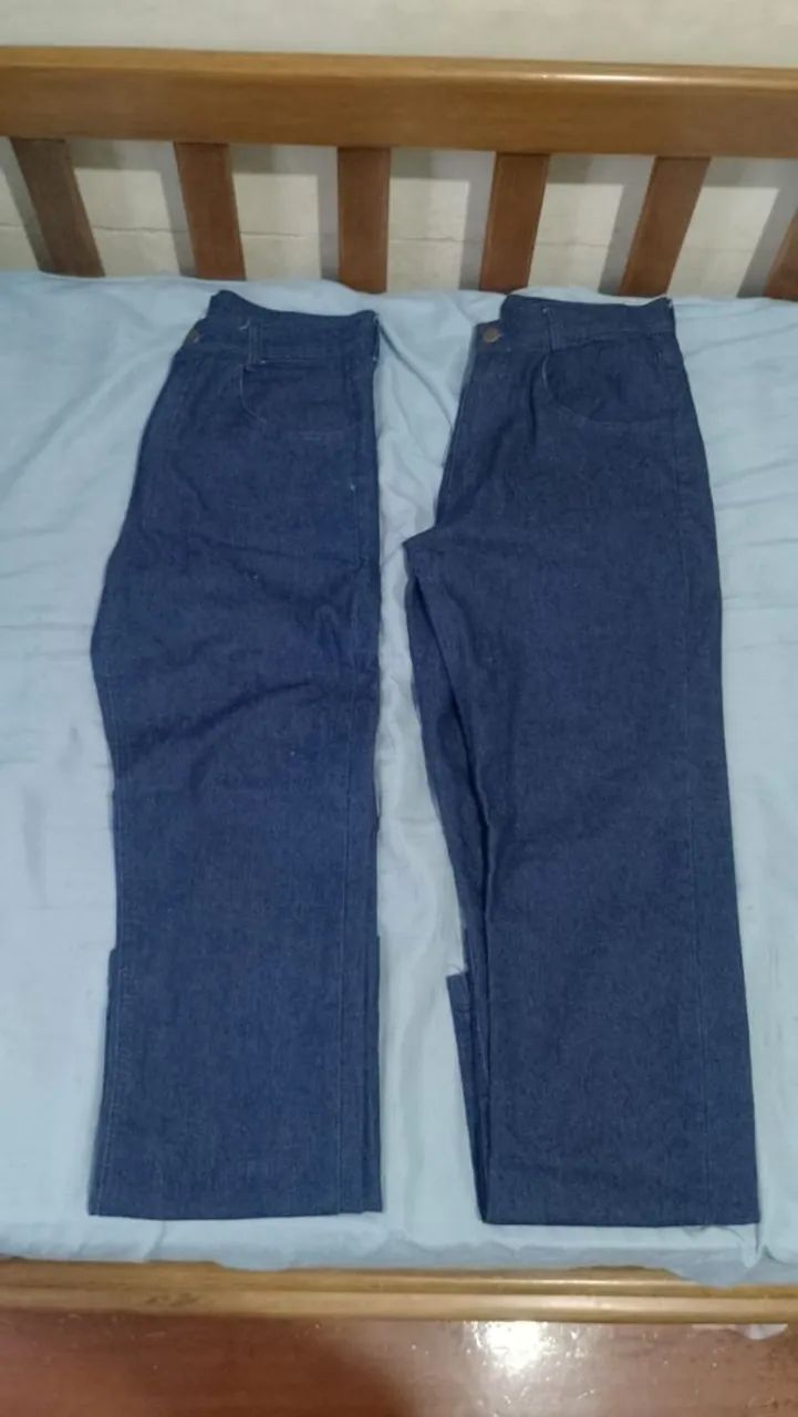 2 calças jeans 