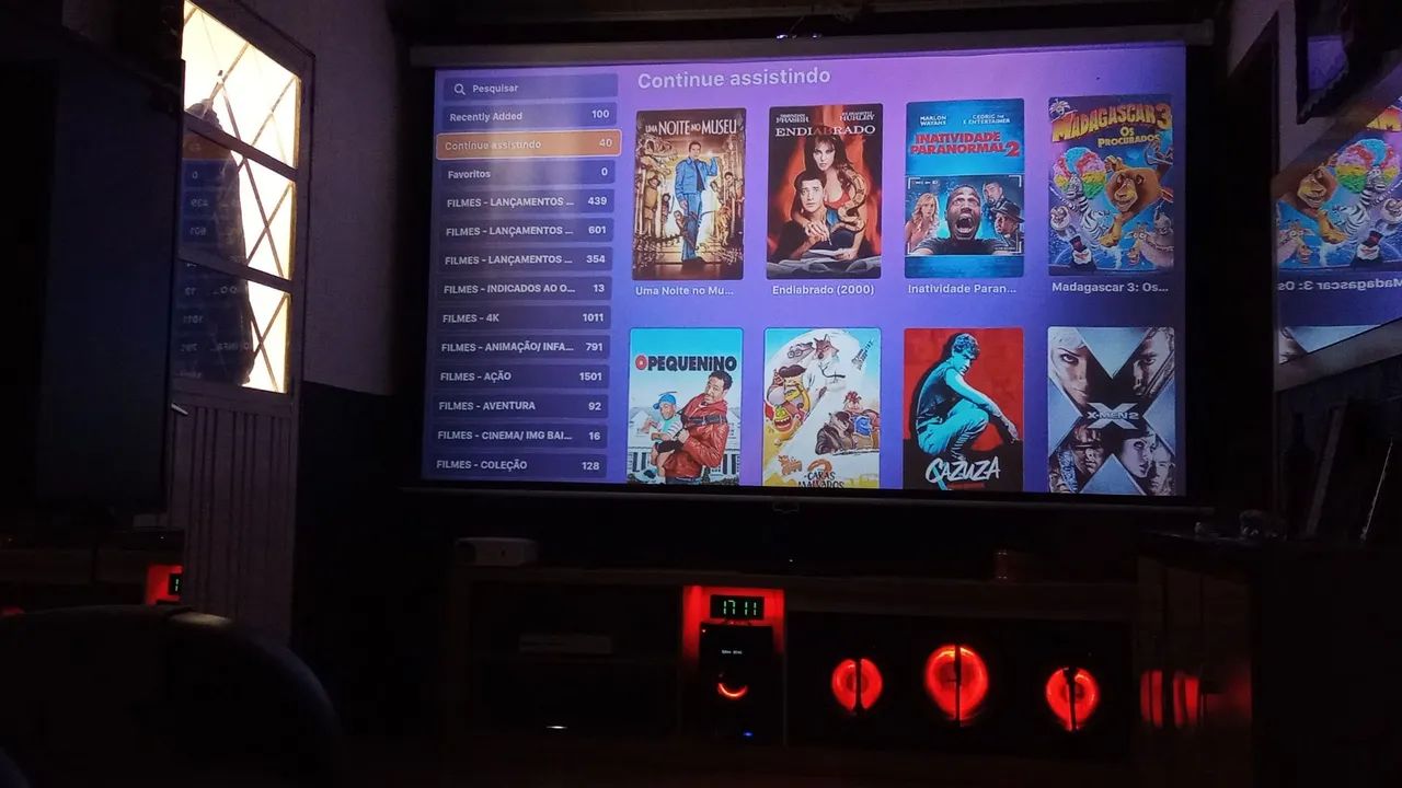 Projetor vankyo leusure e30t na caixa,Full hd nativo contraste 10000 até 170 polegadas top - Foto 3