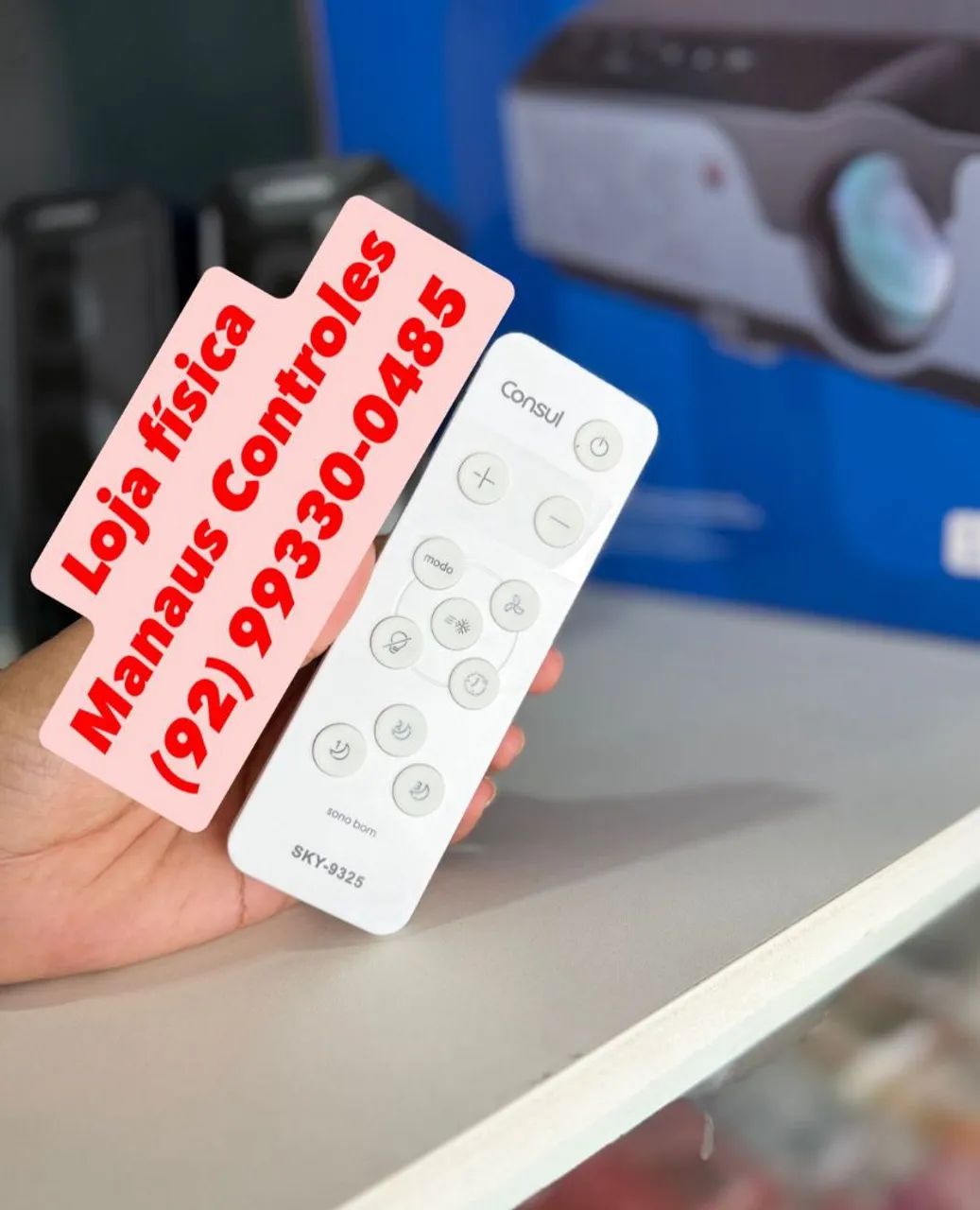 Controle Consul para Ar condicionado de Janela 