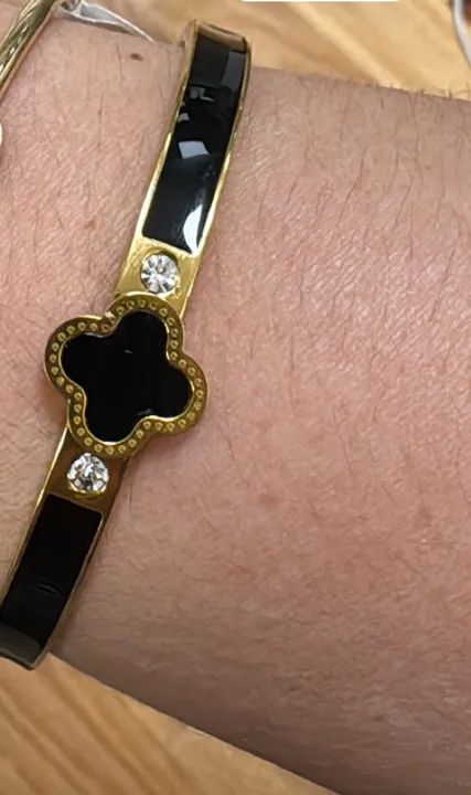 Pulseiras aço braceletes  - Foto 5