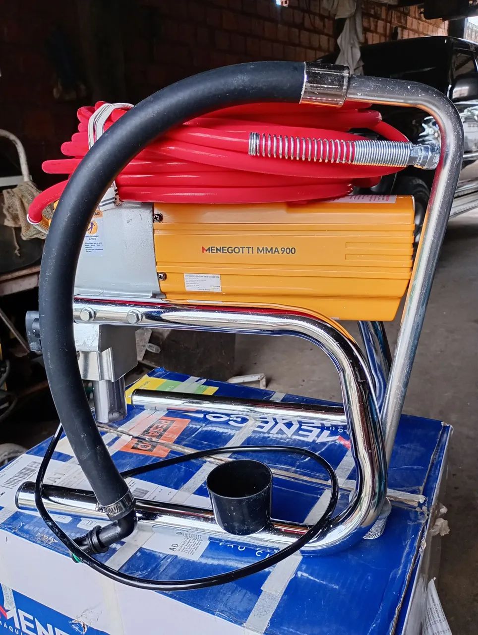 Máquina de Pintura Airless MMA 900 Menegotti - Foto 4
