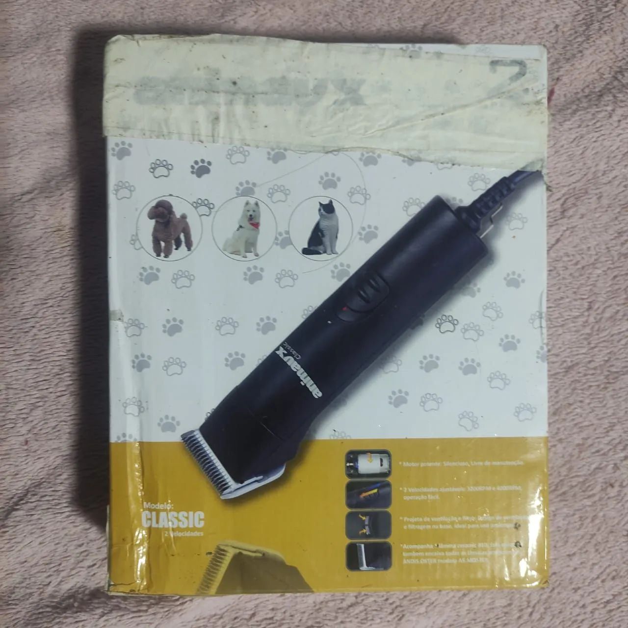 Máquina banho e tosa com laminas