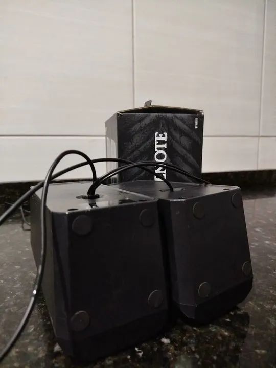 Caixas de Som para PC com Iluminação RGB - Foto 4