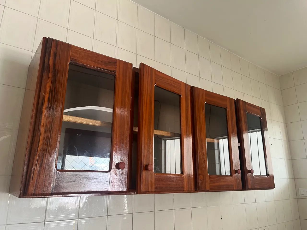 Armário suspenso madeira maciça 64386065542273120