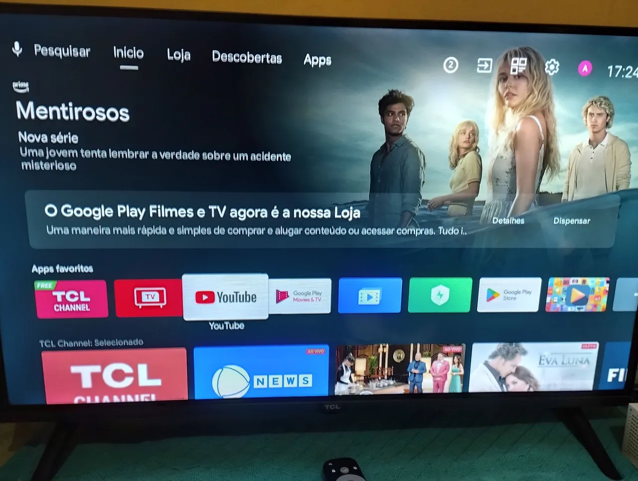 TV TCL (SMARTV 32 POLEGADAS) SEMI-NOVA