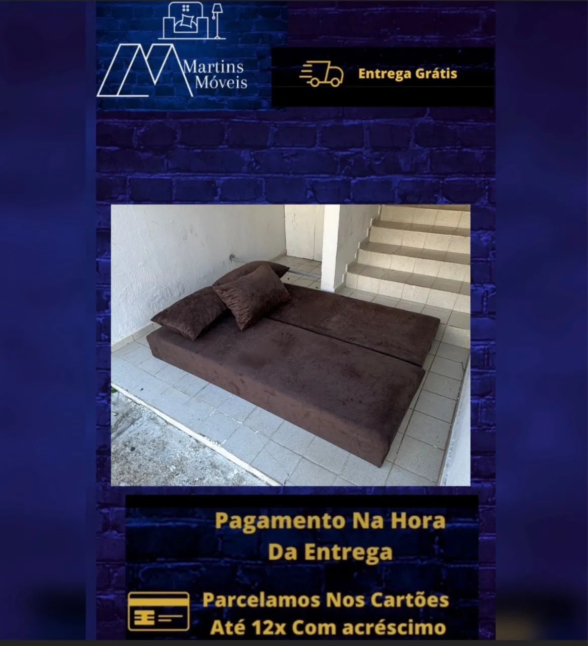 GRANDE PROMOÇÃO*SOFÁ BICAMA ENTREGA GRÁTIS ACEITA CARTÃO - Foto 3