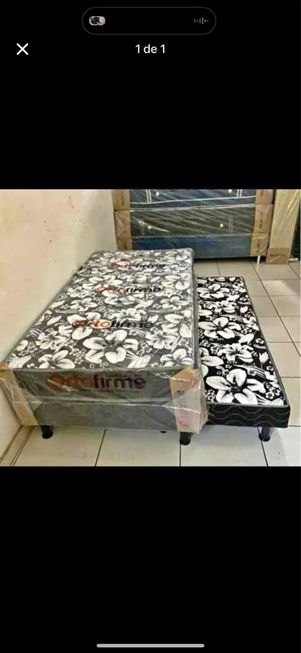 Cama com auxiliar ( solteiro ) 