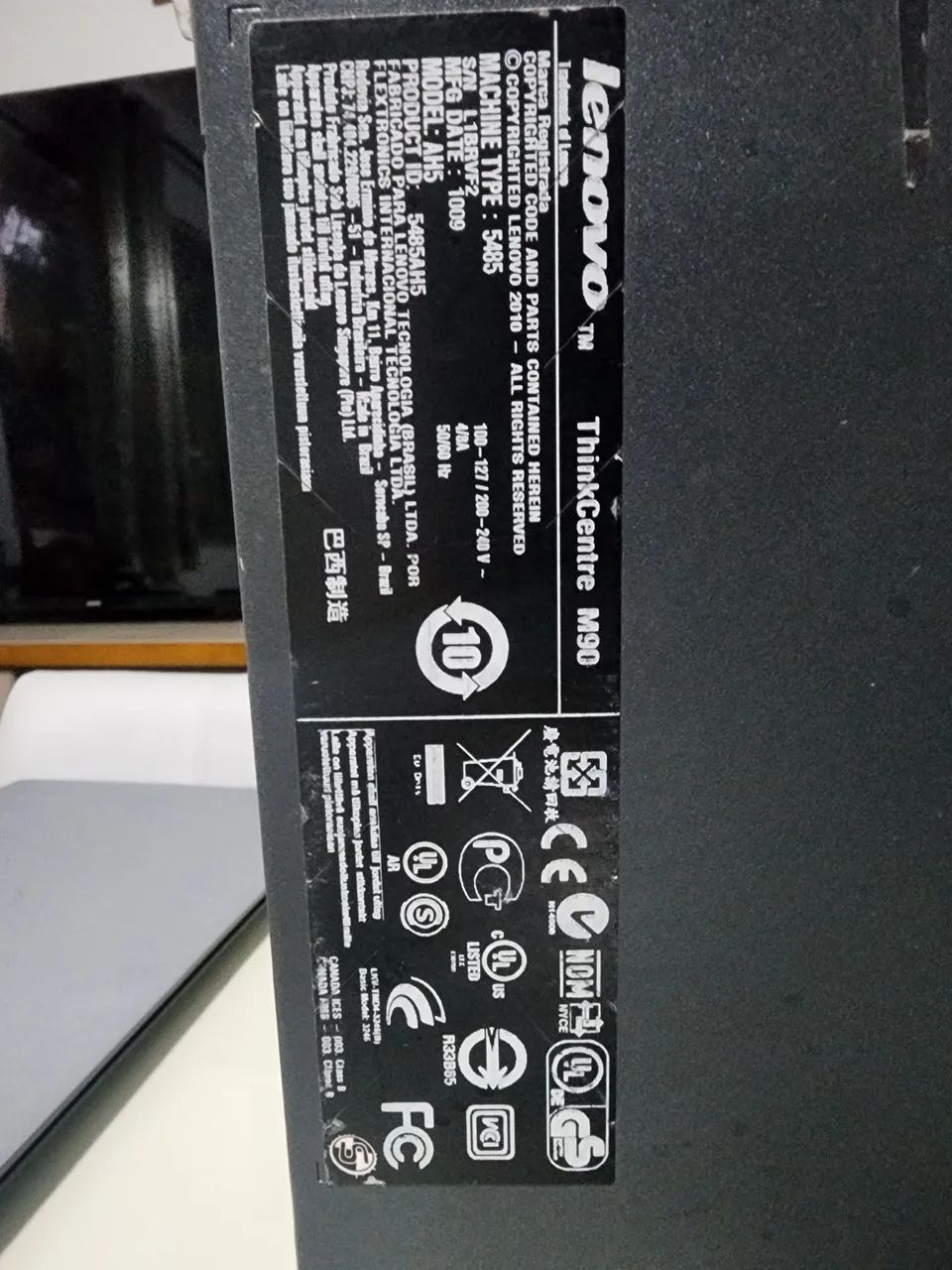 Computador Lenovo ThinkCentre M90 para retirada de peças  - Foto 4