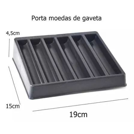 Organizadora de moedas para balcão - prática e resistente - Foto 5