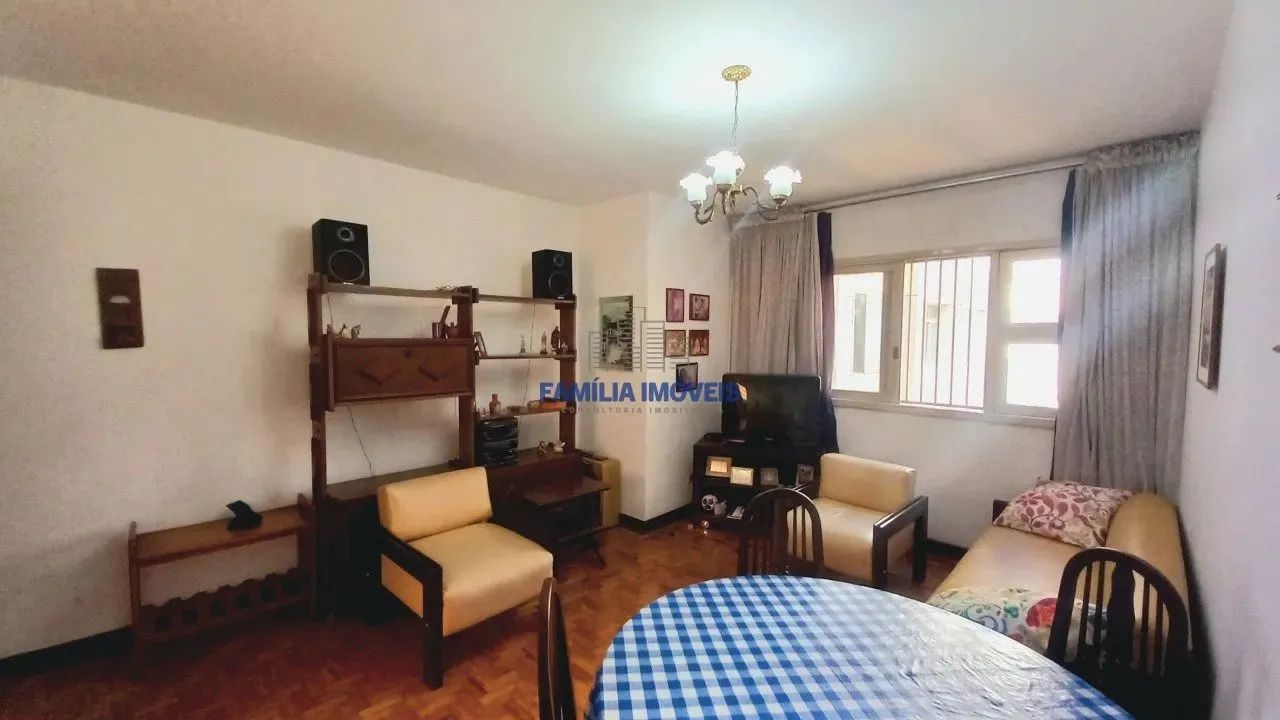 Apartamento à venda 1 quarto vista mar garagem no Embaré Santos/SP - Foto 3