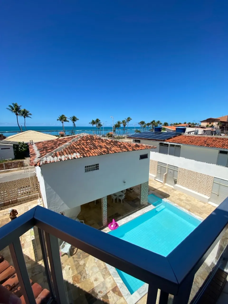 Duplex enfrente do mar na praia do francês