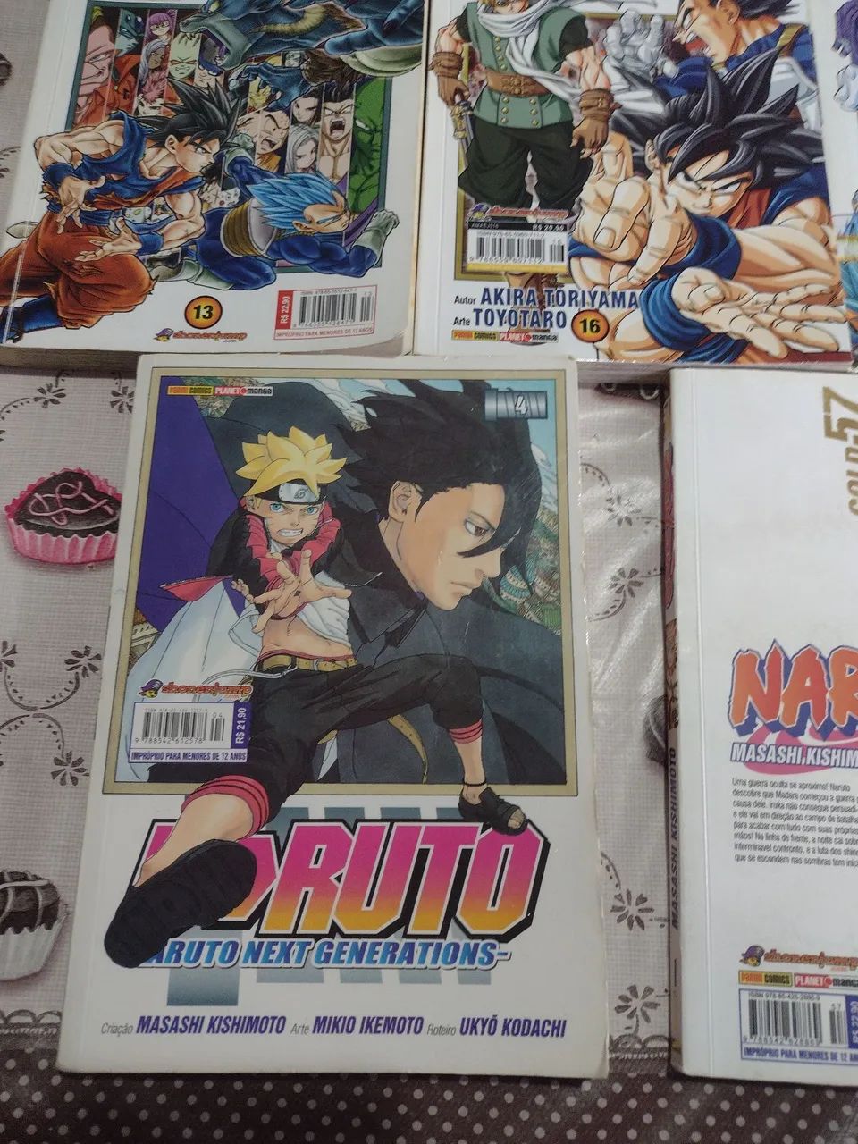 Mangás Dragon Ball Super e Naruto  - Foto 2