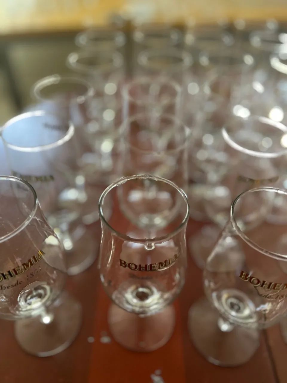 Conjunto de Taças de Cristal Bohemia. - Foto 6