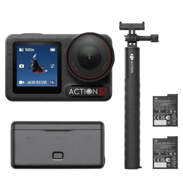 Câmera De Ação Dji Osmo Action 5 Pro 4k Combo Adventure