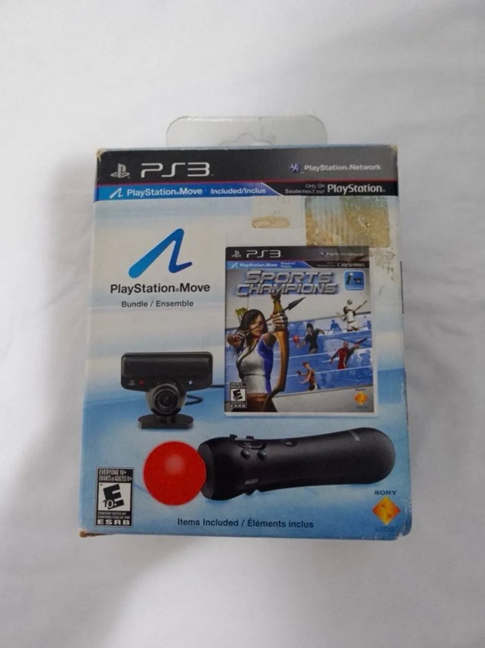 Kit move ps3 completo com manuais