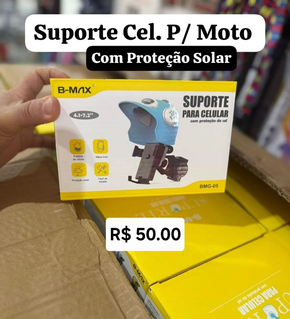 Suporte para Celular para Moto