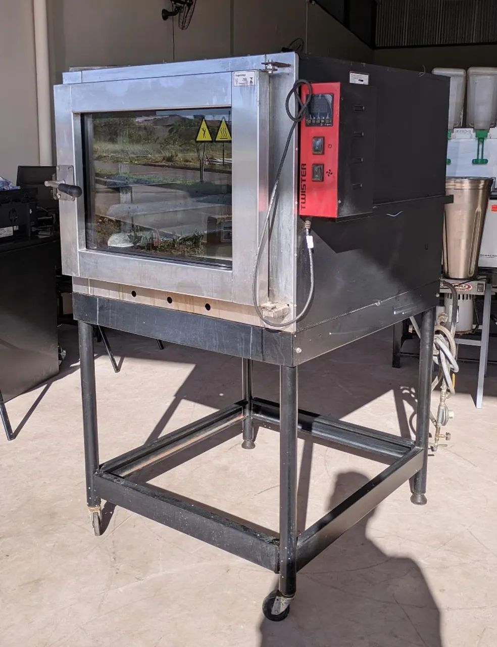 Forno Turbo A Gás 5 Telas Usado 