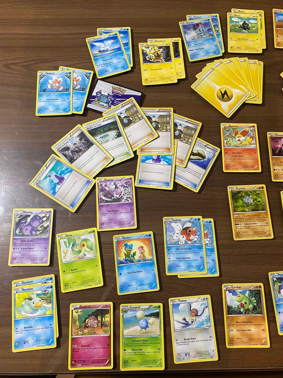 91 cartinhas de Pokémon 64306742064642121