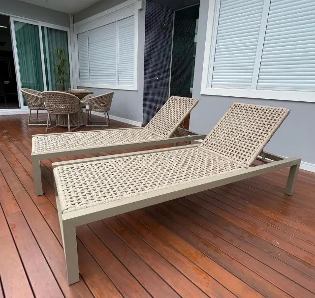 Espreguiçadeira rami para piscina