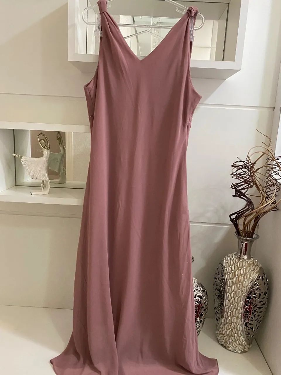 Vestido mídi G1 rose - Foto 2