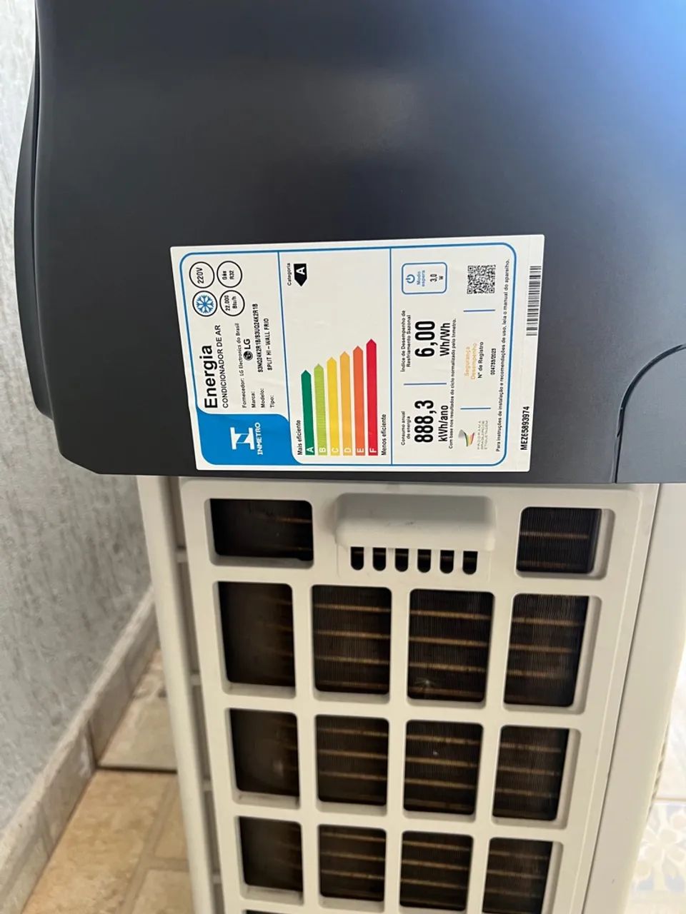 Ar condicionado 24 mil btu Artecool LG thing inverter  - Foto 4