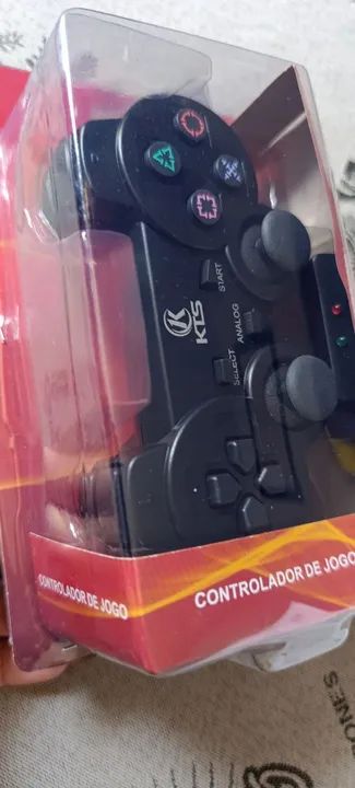 Controle ? PS2 sem fio- Novo - Foto 4