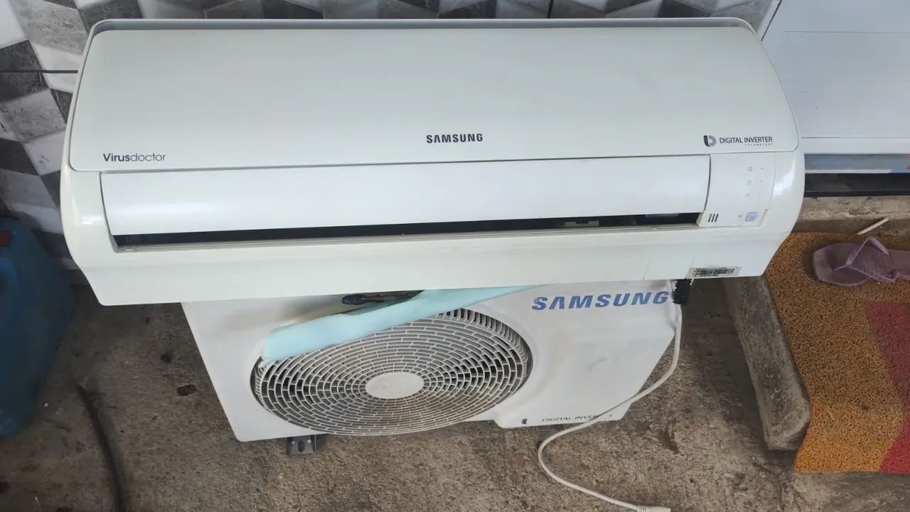 Ar condicionado Splinter 9 mil BTUs inverter Samsung - Ar-condicionados ...