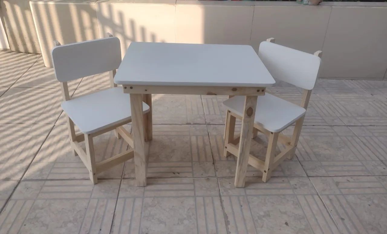 Promoção Imperdível | Mesa+2cadeiras | R$ 290 | Últimas Unidades | Sítio Cercado - Foto 2