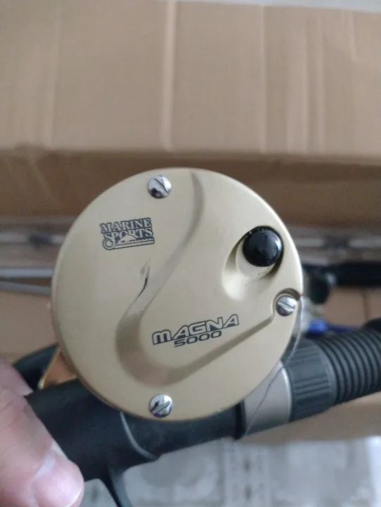 2X VARAS + CARRETILHA MARINE SPORTS